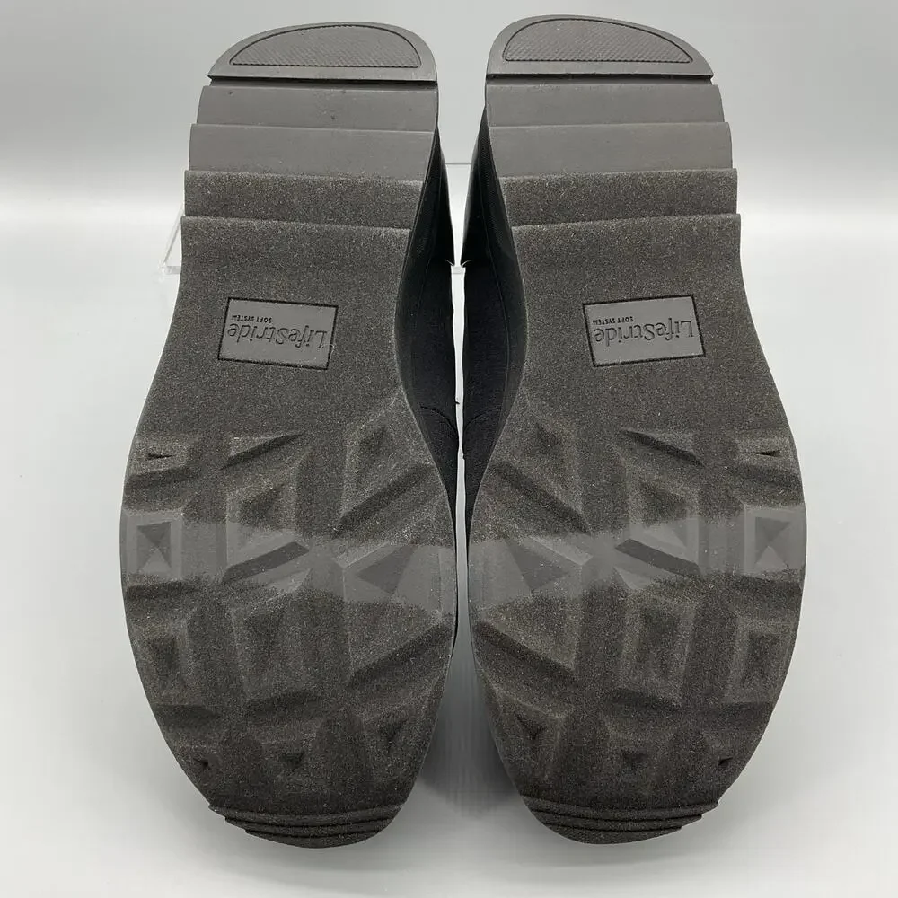 NEW Lifestride Women’s Reflection Mary Jane Shoes Black Size 9.5W